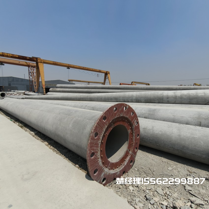 丹东12米无拉线电杆